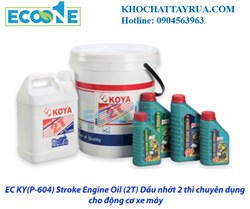EC KY P604 Stroke Engine Oil 2T Dầu nhớt 2 thì chuyên dụng cho động cơ xe máy